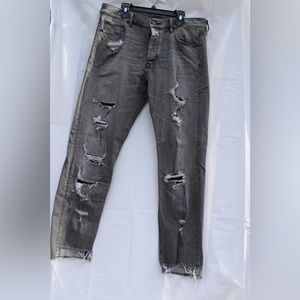Gray Express Jeans in good condition no stains